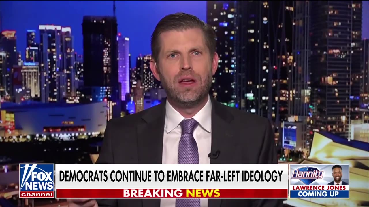 ERIC TRUMP ON HANNITY: AOC ran big companies out of NYC like absolute dogs