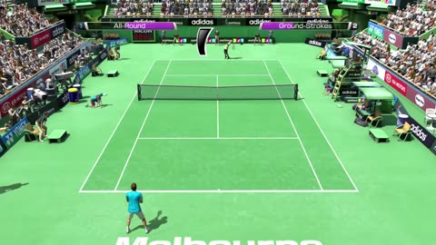 Tennis Elbow 4 Gameplay Federer vs del Potro PS5