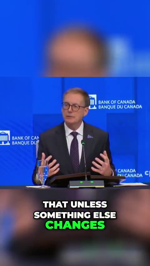🟢 TRUMP WINNING: Bank of Canada Warns Of "Lower Standard of Living" Coming To Canada!