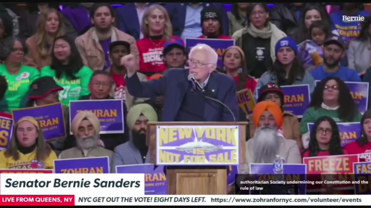 Bernie Sanders Trump Undermines the Constitution