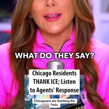 Trish Regan - Chicago Residents THANK ICE; Listen to Agents' Response