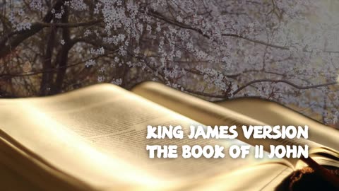 The Book of II John KJV | Audio Bible (FULL) #KJV #audiobible #audiobook #bible