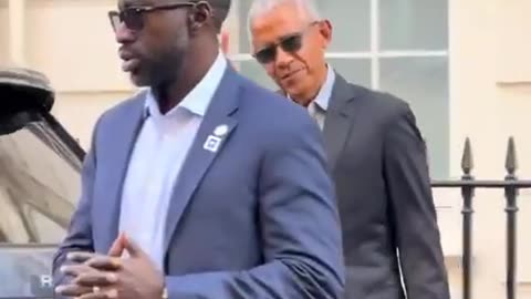 Obama was recently in London, again...