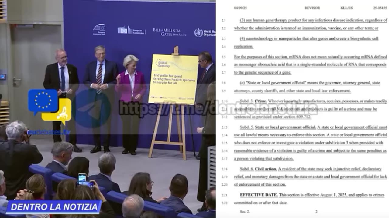 Un tribunale Internazionale afferma che le iniezioni di mRNA sono armi biologiche