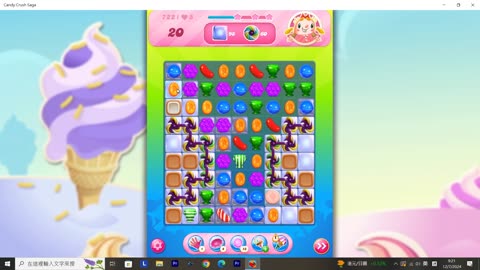 Candy Crush Saga Record (Level 722)