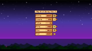 Stardew Valley: Spring year three, and HSR.