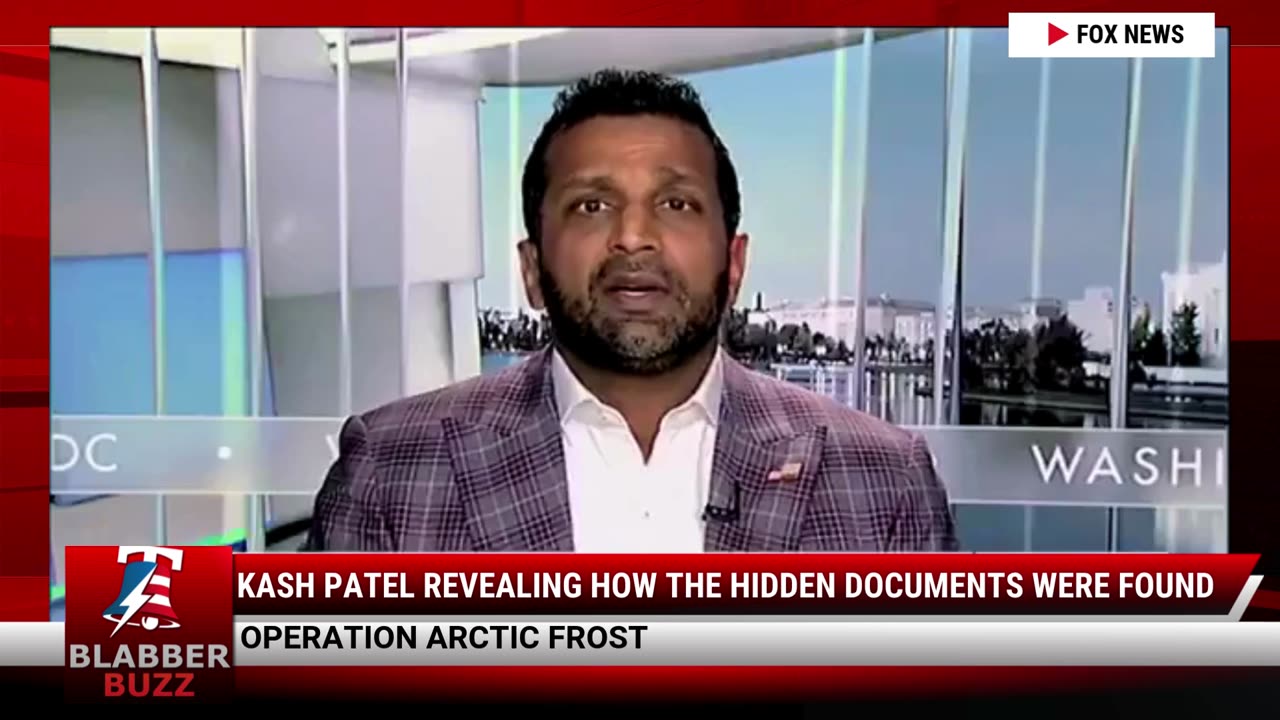 Kash Patel Revealing How The Hidden Documents Were Found