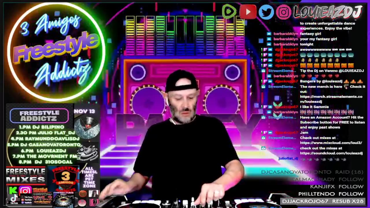 LIVE DJ PLAYING THE JAMZ