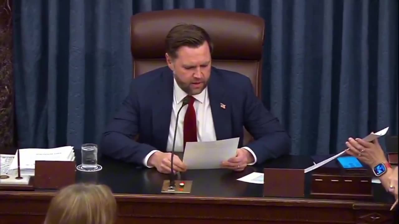 JD Vance Casts Tie-Breaking Vote to Block Senate War Powers Move on Venezuela