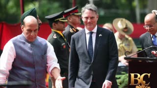 India and Australia sign a security deal that includes military talks