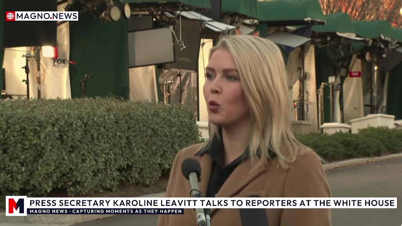 🇺🇸 Press Secretary Karoline Leavitt Takes Questions From Reporters at The White House [LIVE]