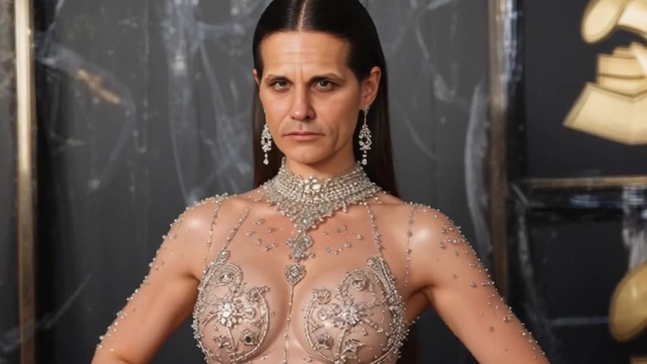 Bianca Censori Uncensored Grammy Dress