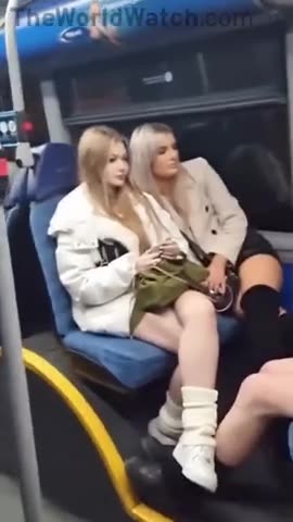 TikToker from Iraq films girls on a London bus and gets slapped