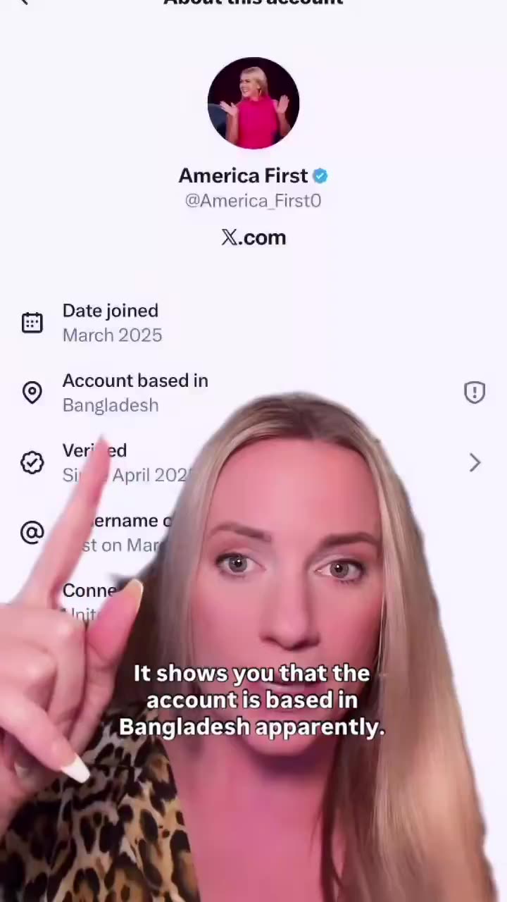 X Feature Exposes Many Major MAGA Accounts as Being Foreign-Run