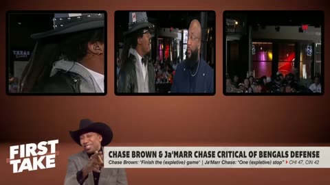 FIRST TAKE | "Caleb is UNREAL" - Stephen A. on Caleb Williams game-winning TD help Bears def Bengals