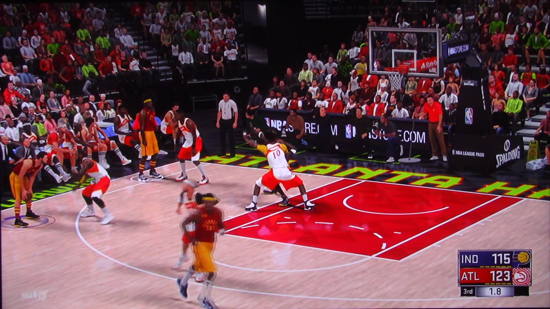 NBA2K: Indiana Pacers vs Atlanta Hawks (Buzzer Beater)