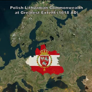 Polish-Lithuanian Greatest Extent (1618 AD) vs Collapse (1795 AD)-29
