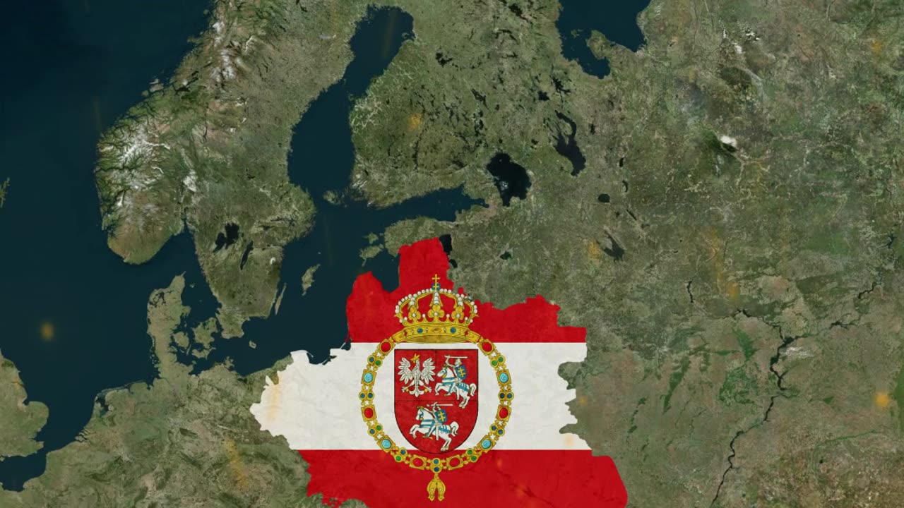 Polish-Lithuanian Greatest Extent (1618 AD) vs Collapse (1795 AD)-29