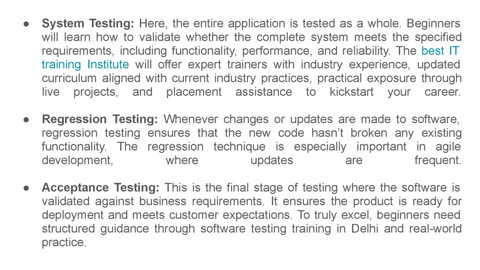 Essential Software Testing Techniques for Beginners