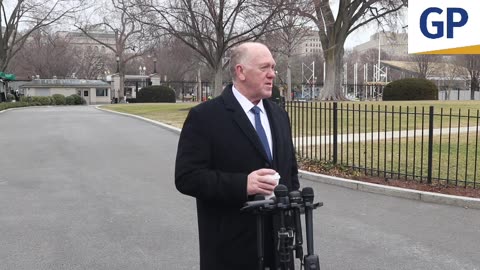 Border Czar Tom Homan Speaks to Press About ICE Operations at White House