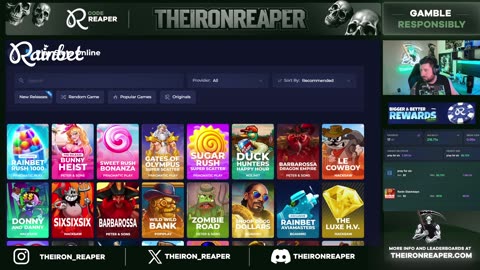 2026! 6K LB! Daily Giveaways! REAP The MF Day! @Rainbet Grab a drink and join.