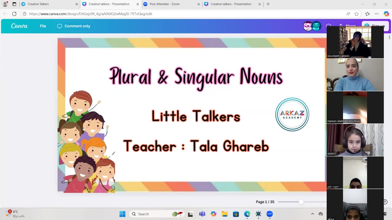 Singular and Plural Nouns