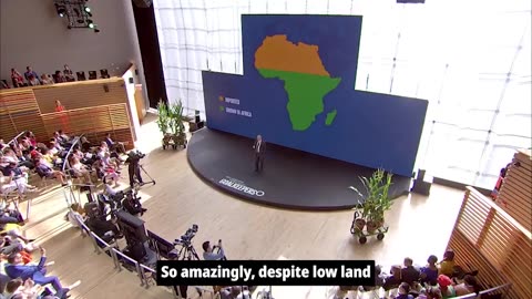 Bill Gates population growth and climate change＂ will cause ＂huge amounts of starvation