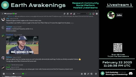 Earth Awakenings - Livestream 1 - #3000