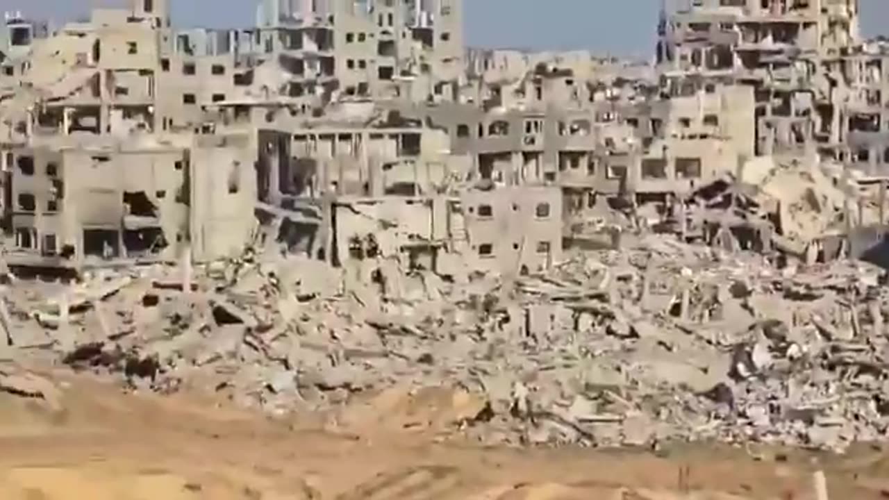 Jabalia in the Gaza Strip after comprehensive genocide operations.