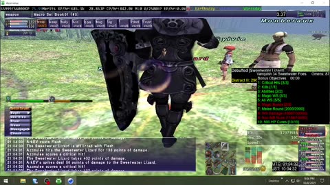 Playing Final Fantasy XI Online