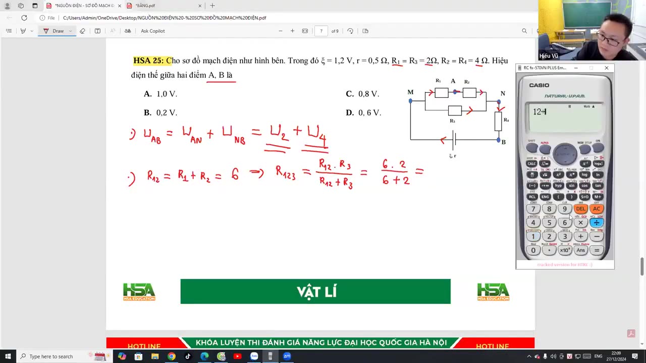 "VẬT LÝ BUỔI 15 : NGUỒN ĐIỆN - SƠ ĐỒ MẠCH ĐIỆN "