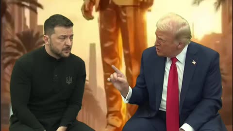 Joseph Martelli Niagara Falls, NY King Trump and Volodymyr Zelenskyy