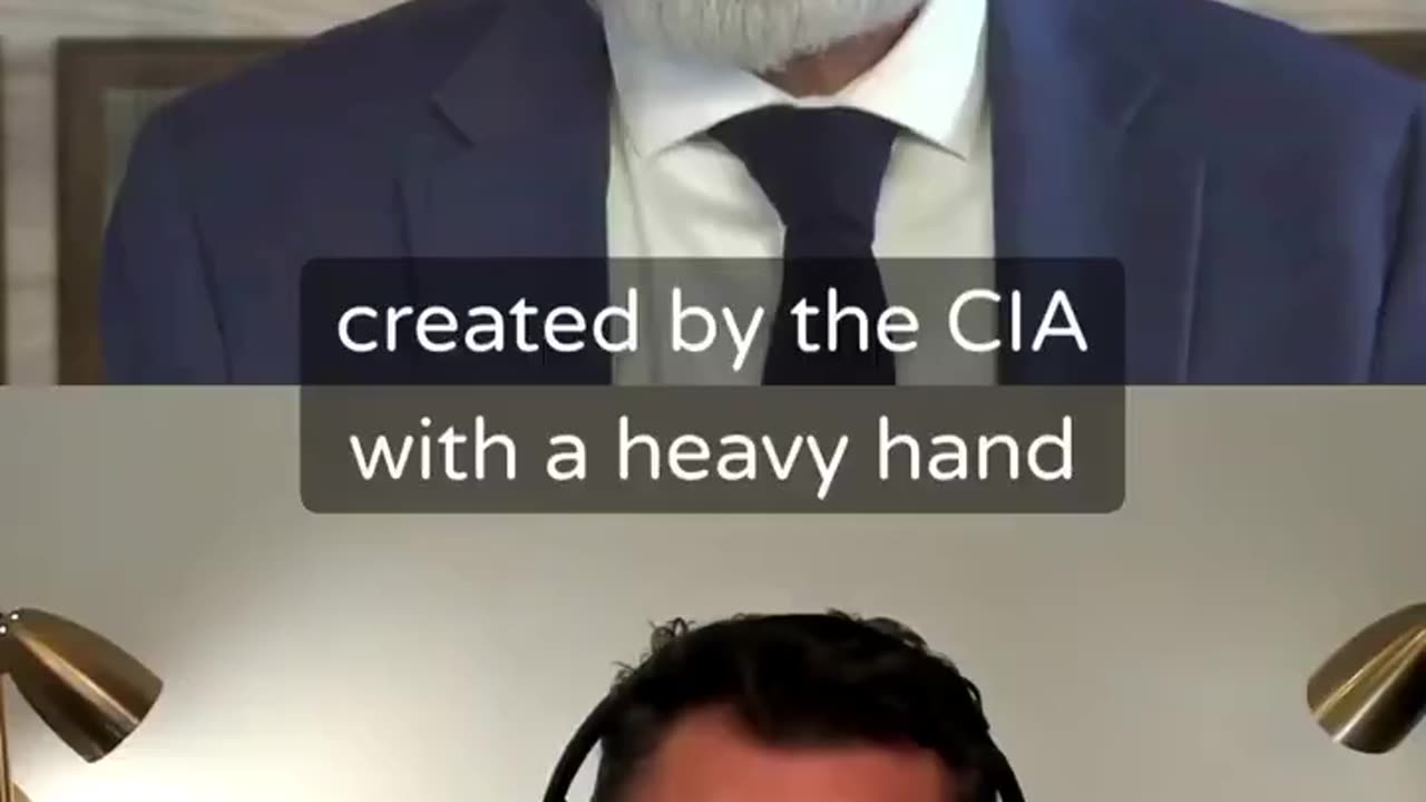 Dr. Robert Malone says The World Economic Forum was created by the CIA.