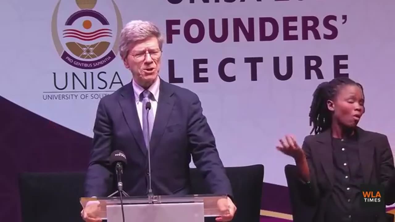 Jeffrey Sachs in South Africa