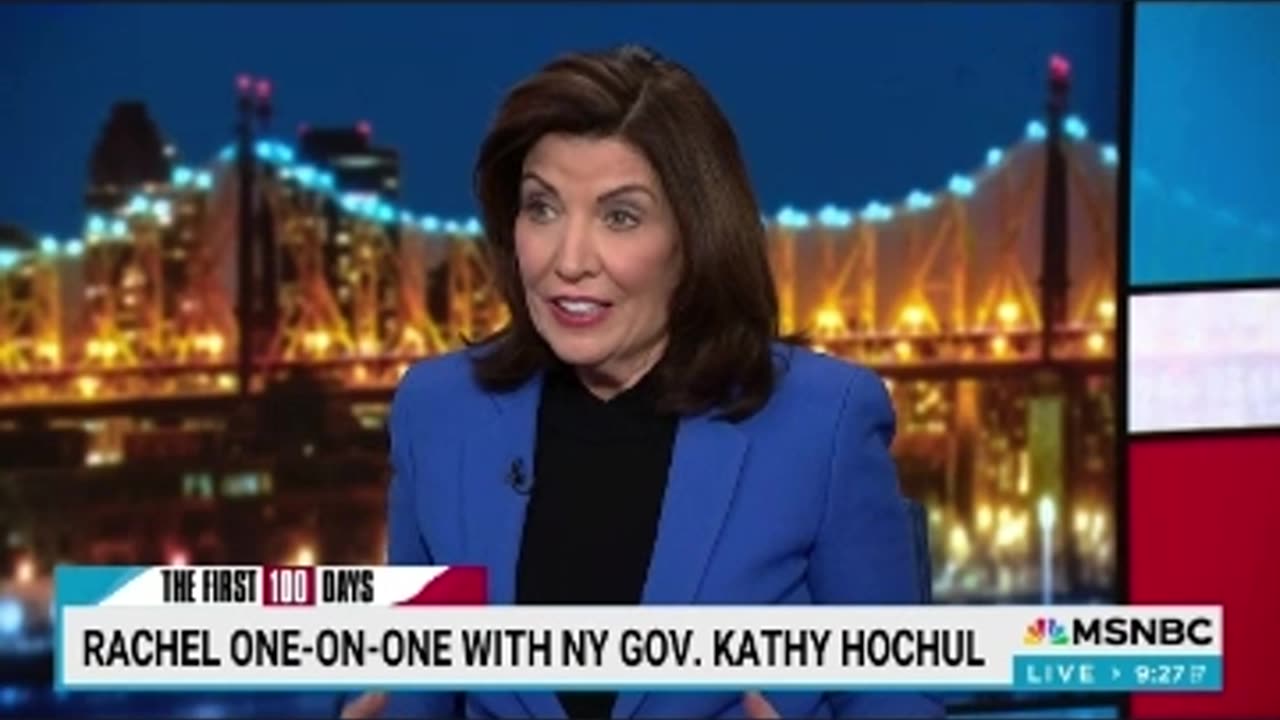 NY Governor Kathy Hochul: Democratic Leaders Stop Crazy From Happening