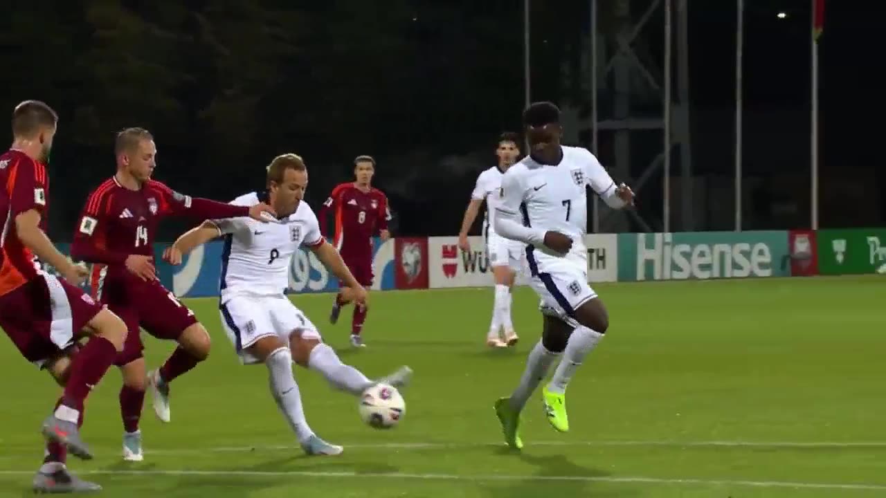 Latvia - England 0:5 | 14. 10. 2025 | World Cup Qualification