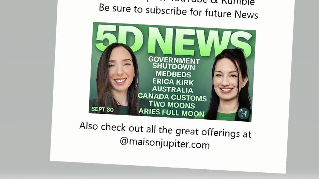 ✨ 5D NEWS Sept 30