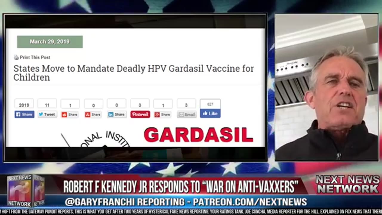 EXCLUSIVE Robert F Kennedy Jr Responds to Adam Schiff’s “War on Anti-Vaxxers”