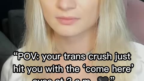 “POV: your trans crush just hit you with the ‘come here’ eyes at 3 a.m. 🖤”