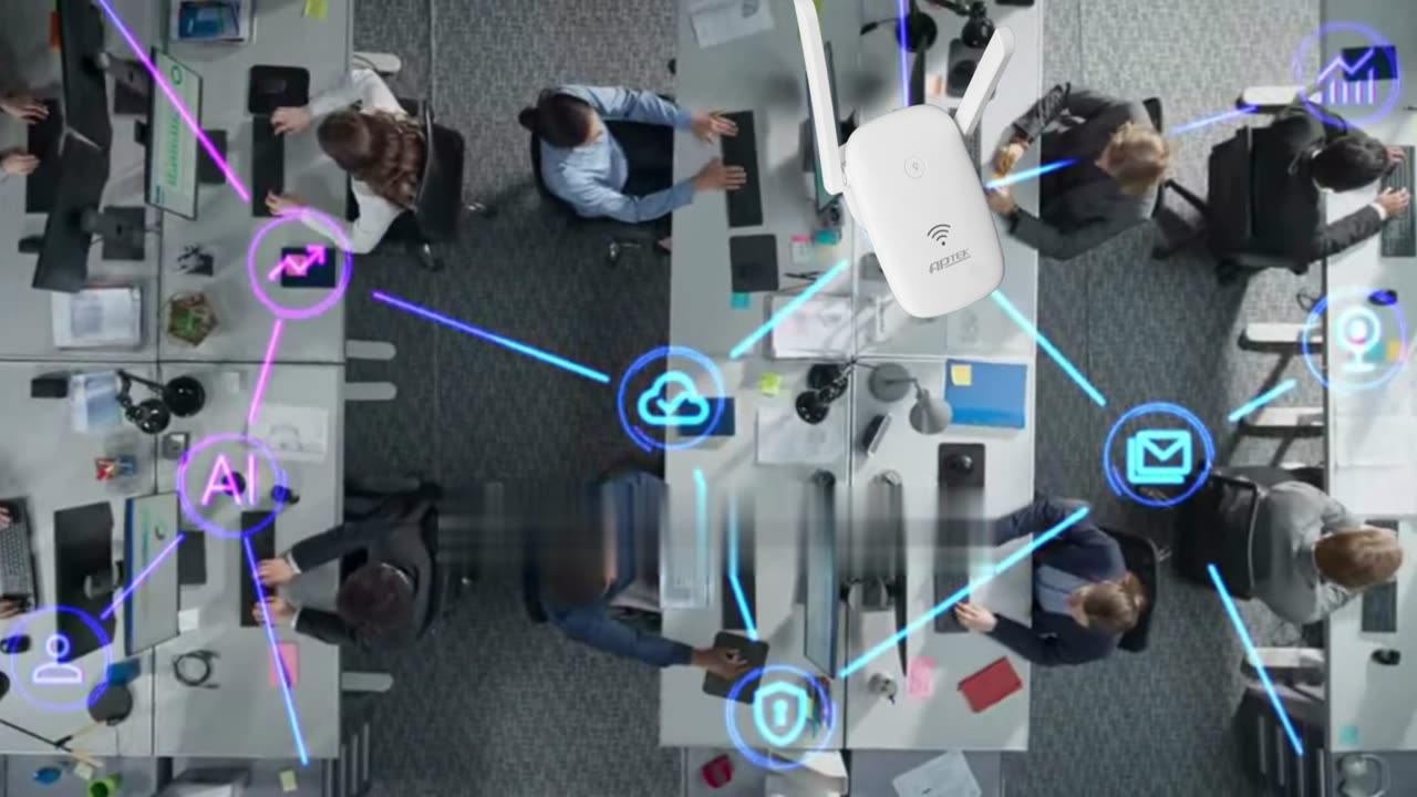 Bộ phát Wifi APTEK E302 - Tăng tốc độ, bứt phá năng suất