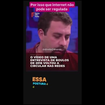 O cheirador de pó Boulos