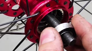 How to install new industrial sealed bearings into a bicycle wheel hub