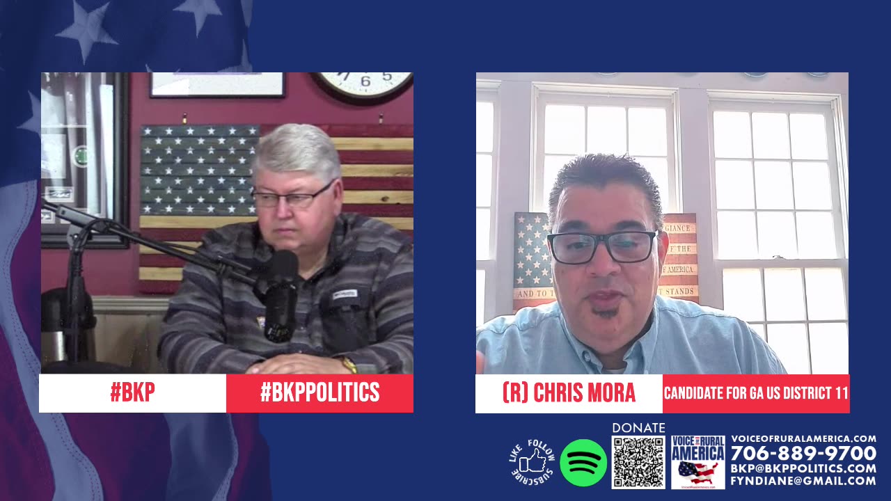 Chris Mora Takes on Incumbent Loudermilk in GA-11 Primary – ‘We’re Tired of Being Ignored’