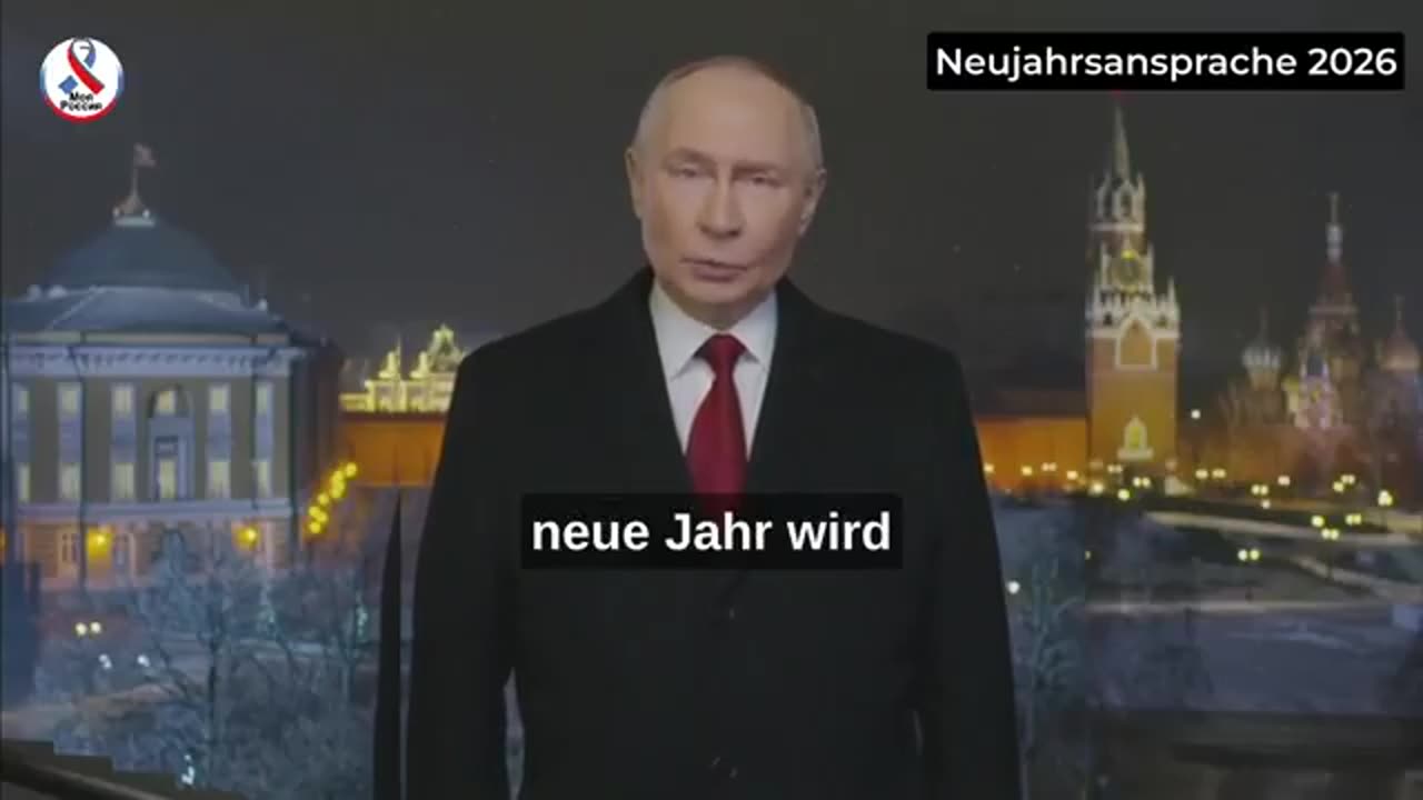 Putins Neujahrsansprache 2026 auf DEUTSCH!
