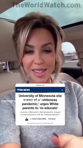 University of Minnesota, a taxpayer-funded school declared a whiteness pandemic