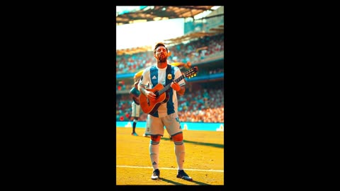 Messi’s Hidden Talent – Guitar Magic! 🎸⚽