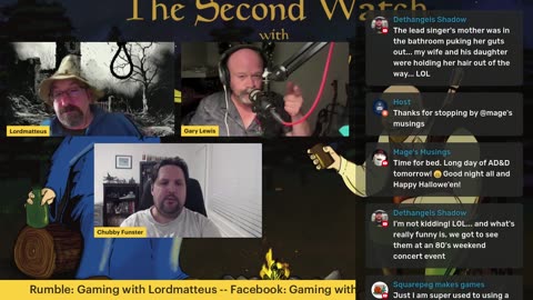 The Second Watch, Episode 39 - "Halloween Chill Stream"