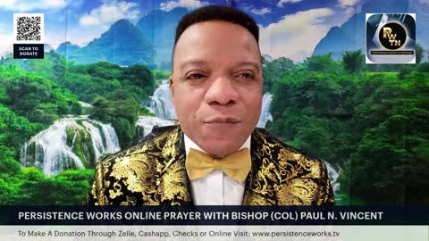 WATCH: PERSISTENCE WORKS ONLINE PRAYER