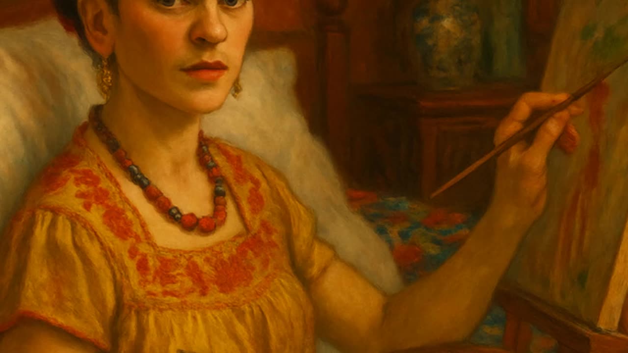 Frida Kahlo Painted Through the Pain