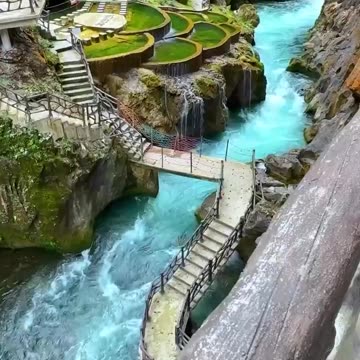 Tongren Grand Canyon is a picturesque natural wonder in Guizhou